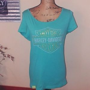 Harley Davidson bling tee